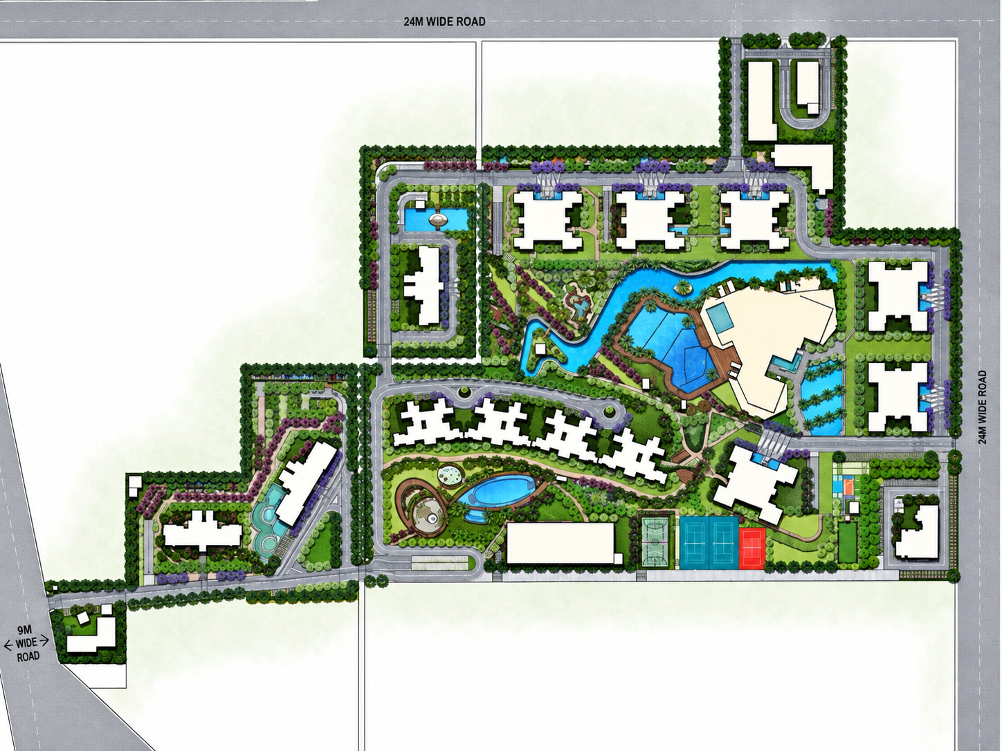 Cocoa County Sector 88A Gurgaon master plan
